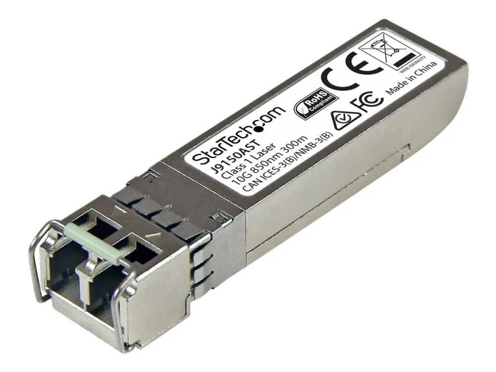 Startech Startech.com J9150a-st Nettverkstransceivermodul Fiber Optisk 10000 Mbit/s Sfp+ 850 Nm