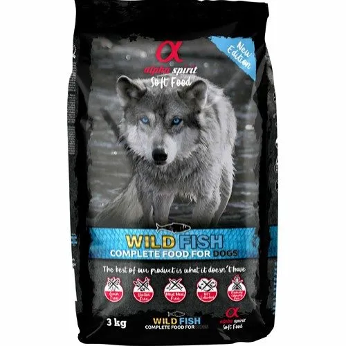 Alpha Spirit Semi-moist Fish 3 kg