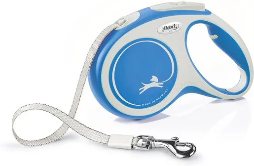 Flexi New Comfort L Tape Leash 5m 60kg Blue