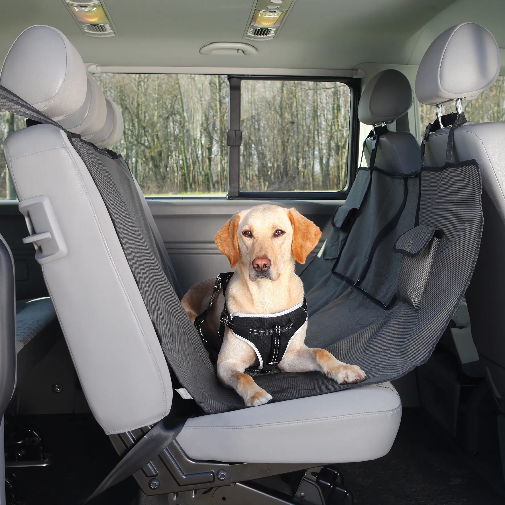Trixie Car seat cover 1.40 × 1.45 m grey