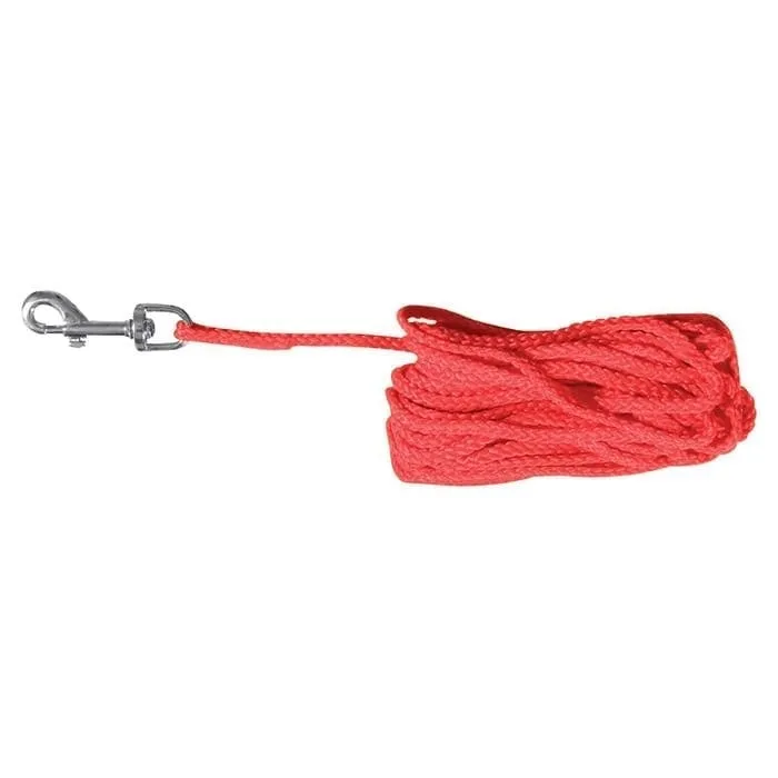 Trixie Tracking lead round S-M: 5 m/ø 5 mm red