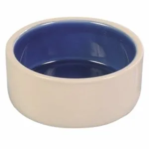 Trixie Bowl ceramic 2.3 l/ø 22 cm cream/blue