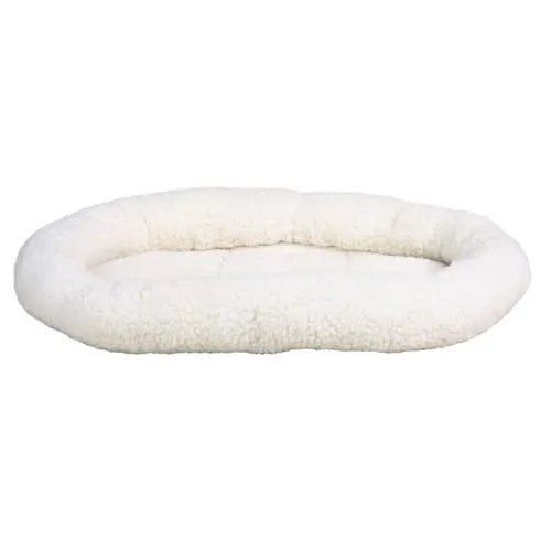 Trixie Bed round 47 × 38 cm wool-white/red