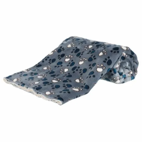 Trixie Tammy blanket soft plush 150 × 100 cm blue/beige