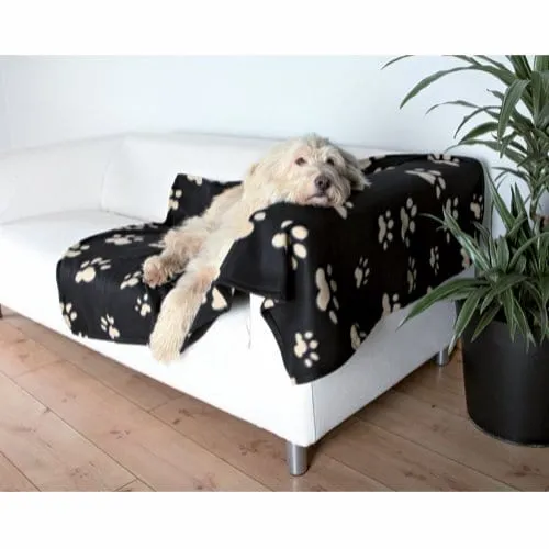 Trixie Barney blanket fleece 150 × 100 cm black/beige