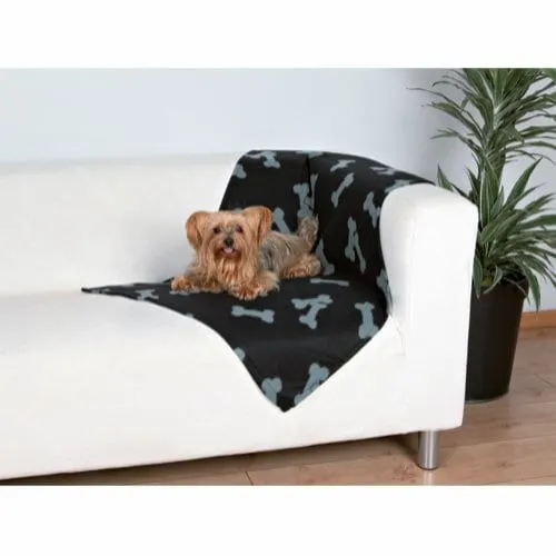 Trixie Beany blanket fleece 100 × 70 cm black