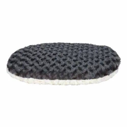 Trixie Kaline cushion oval 64 × 41 cm grey/cream