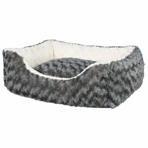 Trixie Kaline bed square 50 × 40 cm grey/cream