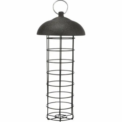 Trixie Fat ball feeder/roof 4 fat balls metal/plastic ø 10 × 21 cm black