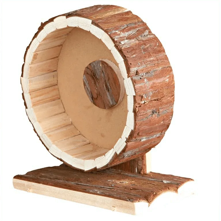Trixie Exercise wheel mice bark wood ø 22 cm