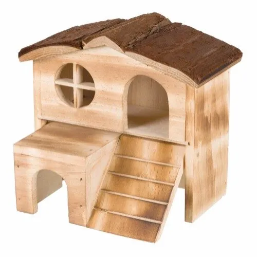 Trixie Kasja house mice bark wood/flamed 18 × 16 × 12 cm