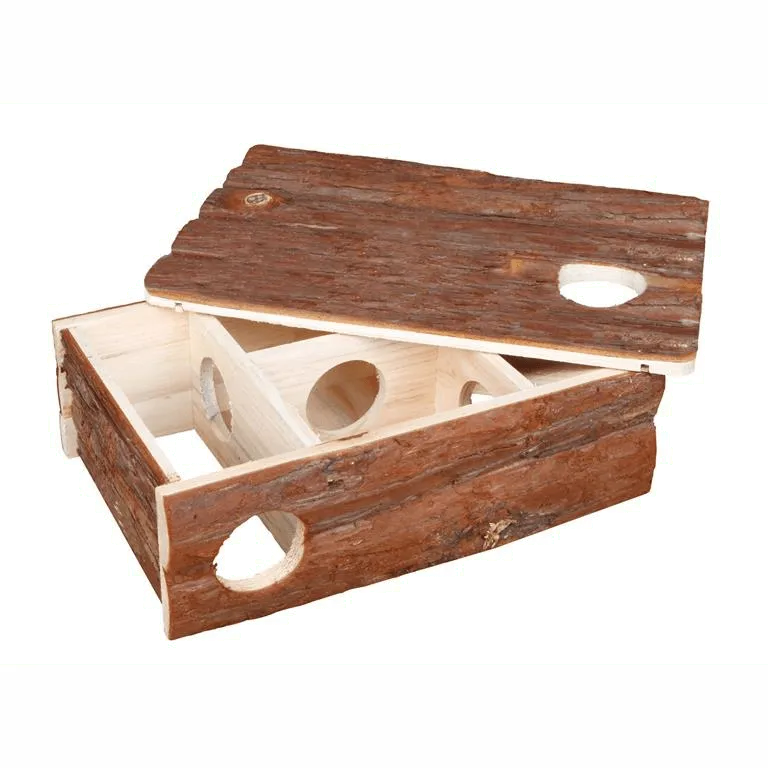 Trixie Leif labyrinth house hamsters bark wood 35 × 11 × 25 cm
