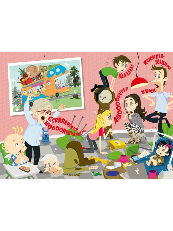 Ravensburger Super Charlie - En Dramatisk Frukost 100p