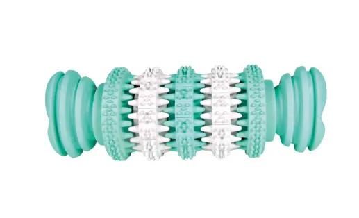 Trixie Denta Fun Bone Tyggeleke i Naturgummi med Myntesmak Stor 15cm