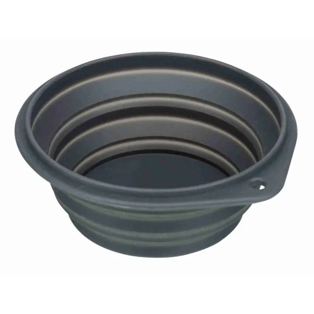Trixie Travel bowl silicone 0.5 l/ø 14 cm - Assorted