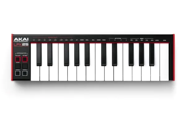 AKAI LPK 25 MKII - USB/MIDI Minikontrol-keyboard