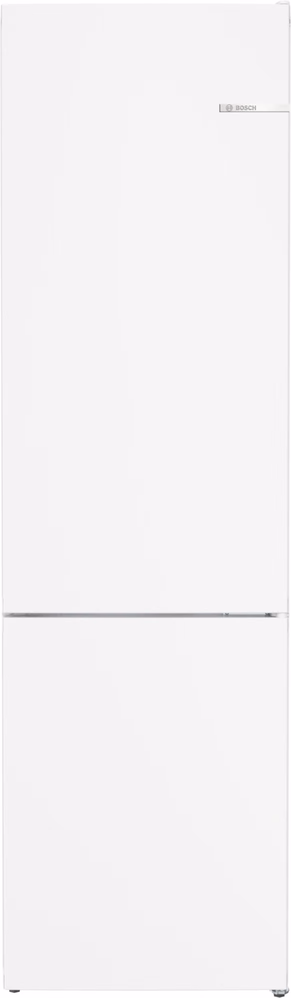 Bosch Serie | 4 KGN392WDF - Kjøleskap/fryser - bunnfryser - bredde: 60 cm - dybde: 66.5 cm - høyde: 203 cm - 363 liter - Klasse D - hvit