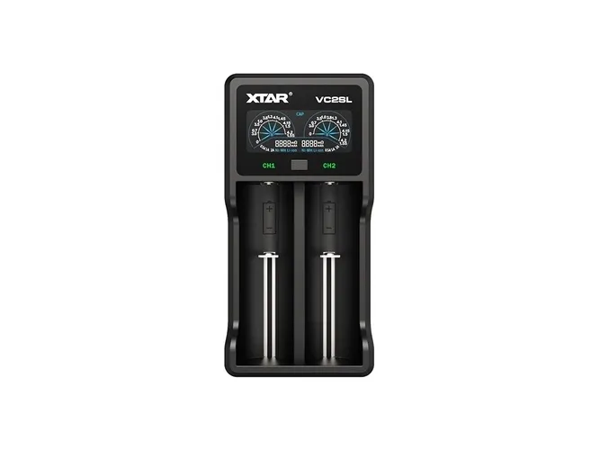 XTAR VC2SL, Lithium-Ion (Li-Ion), Nikkel-kadmium (NiCd), Nikkelmetallhydrid (NiMH), A, AA, AAA, AAAA, C, D, SC