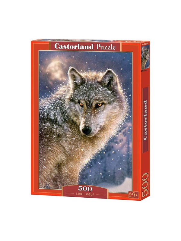 Selecta Play Castorland Jigsaw Puzzle Lone Wolf 500 pcs. Gulv