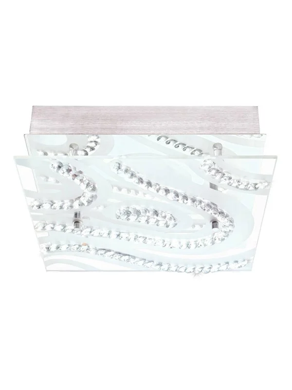 EGLO VERDESCA PLAFOND SATENG/KLEDD/KRYSTALL