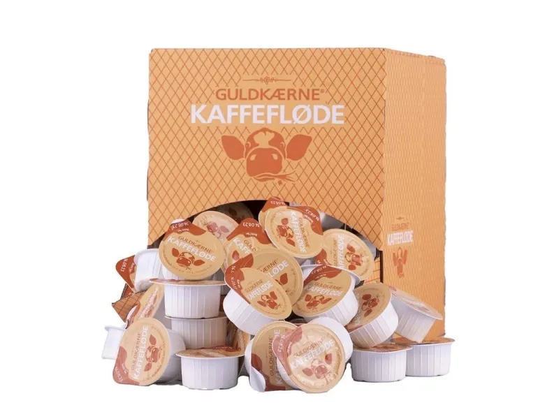 Kaffefløde 7,5g i kapsel 10% - (120 stk.)