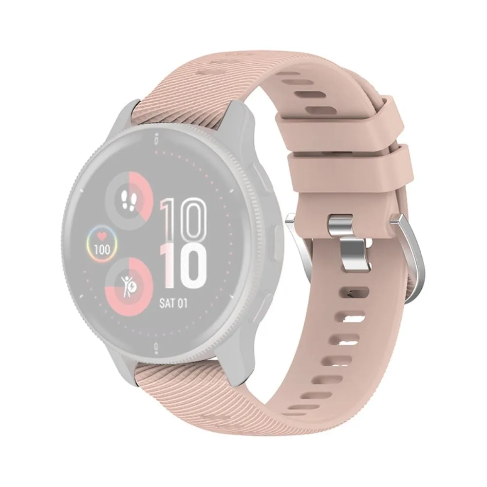 Garmin Forerunner 255S / 255S Music / Venu 2S klokkerem i silikon - Lyserosa