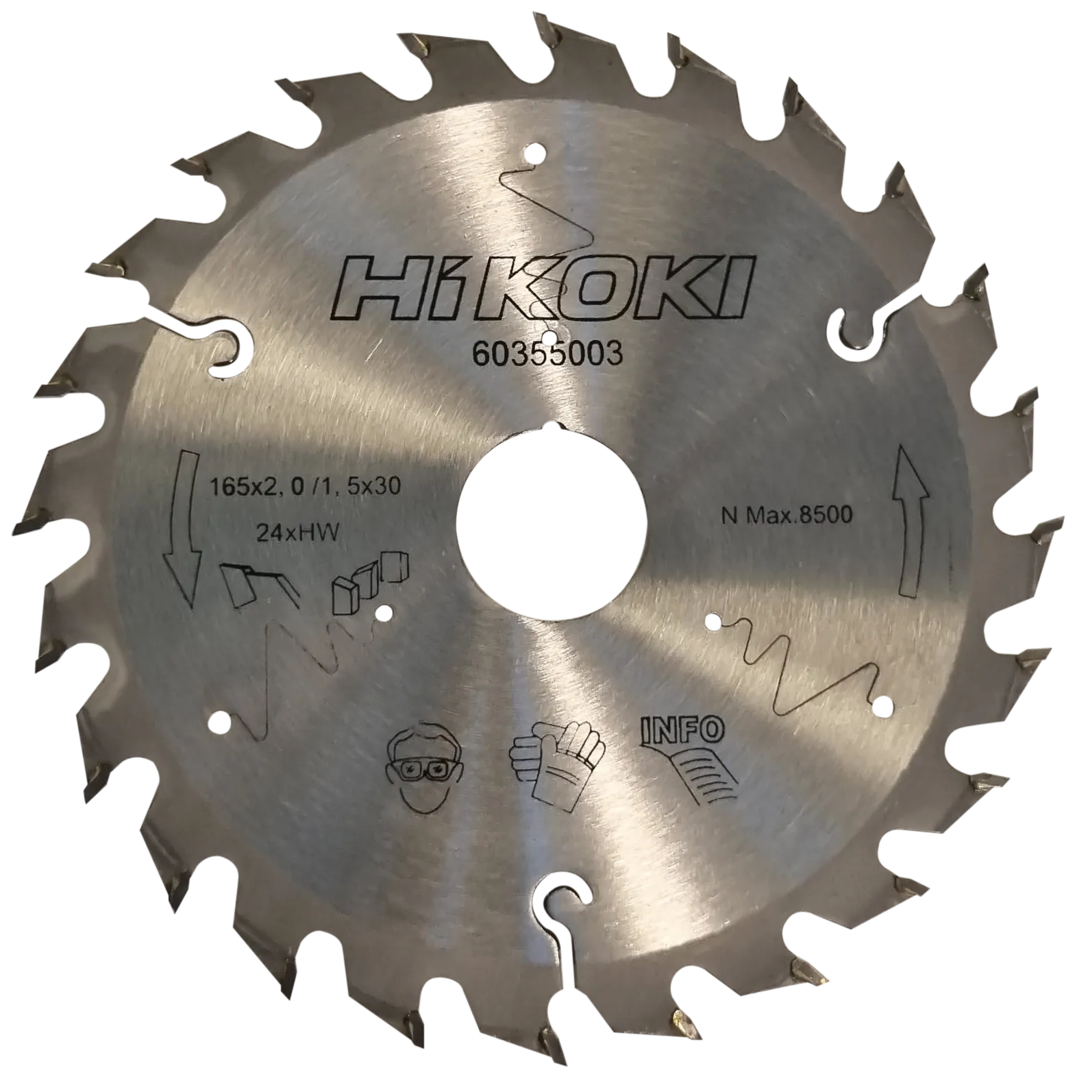 Sirkelsagblad TCT 165×2,0×30mm 24t