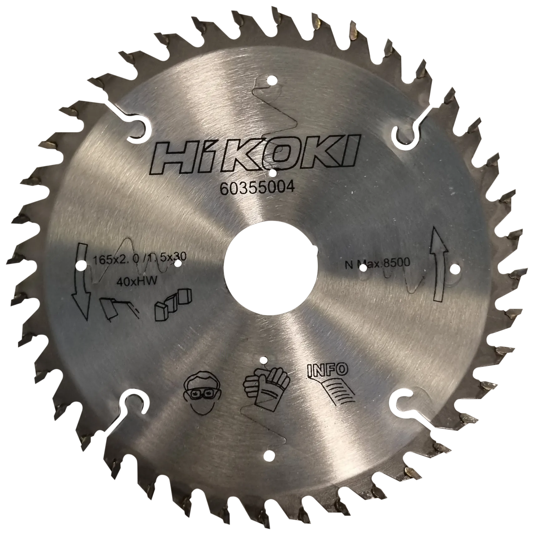 Sirkelsagblad TCT 165×2,0×30mm 40td