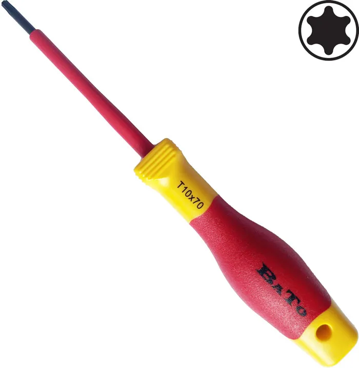 BATO Skrutrekker 1000V. Torx 10x70mm.