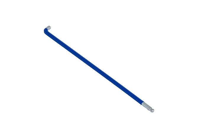 BATO Stiftnøkkel farget blå med 5,5mm. Stubbyvinkel 3 x 126mm.