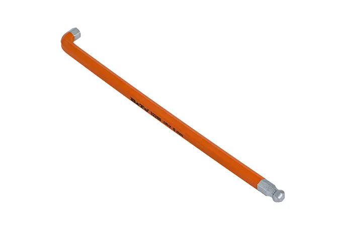 BATO Stiftnøkkel farget oransje med 12mm. Stubbyvinkel 8 x 200mm.