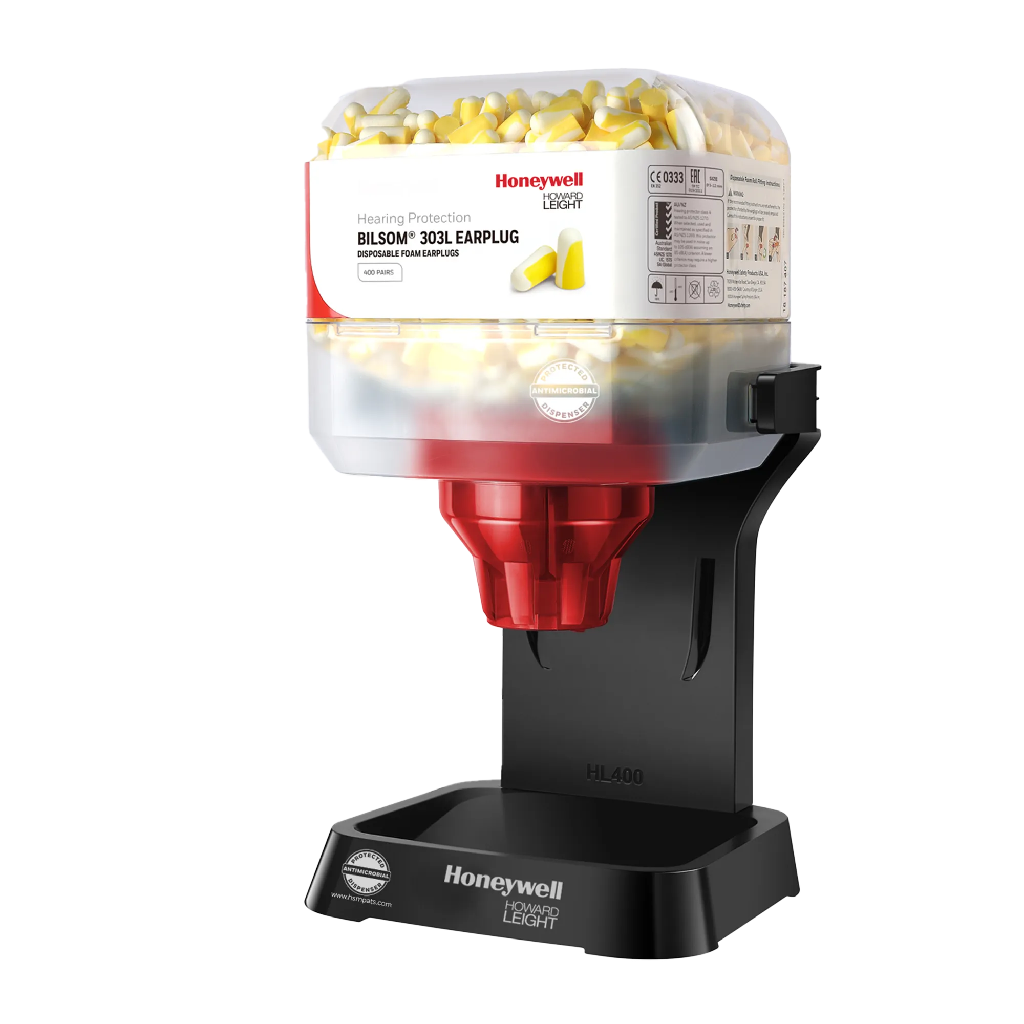 Dispenser HSP HL400 Lite, med 400 par Bilsom 303S