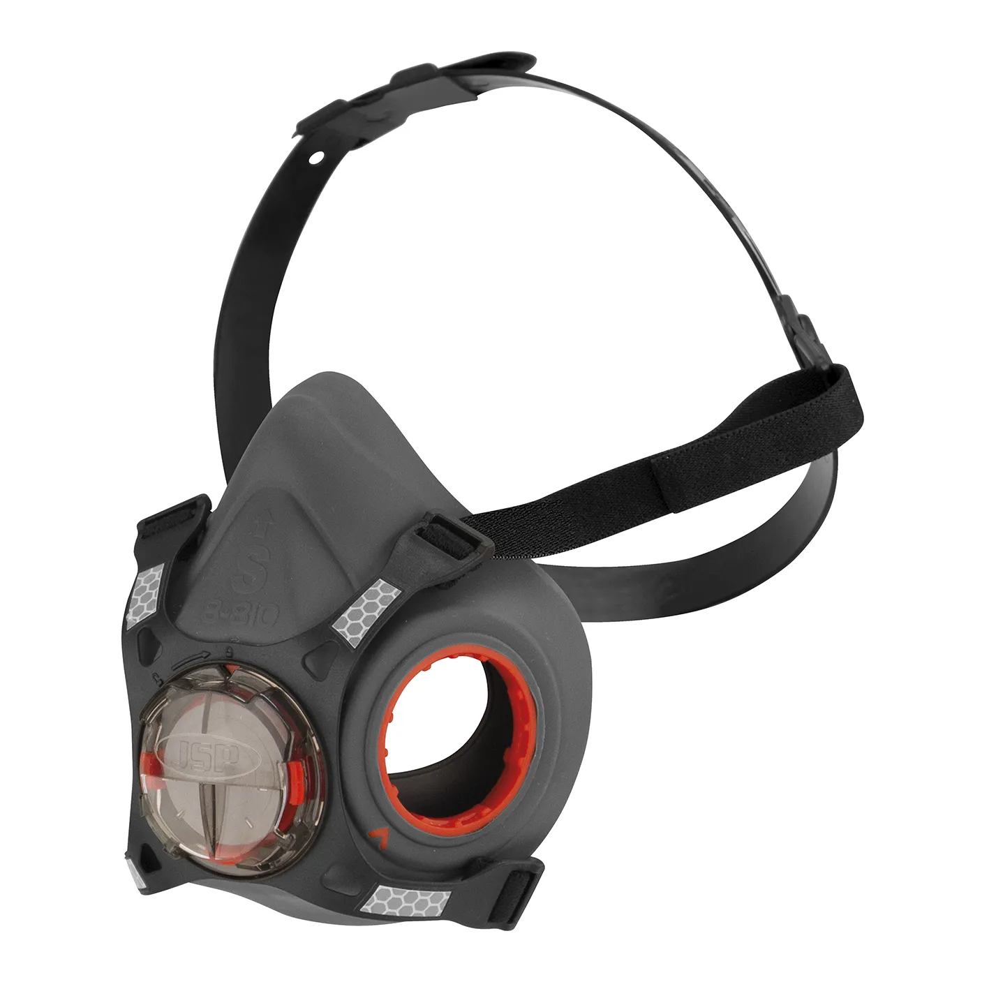 Halvmaske JSP Force8 PressToCheck, str. S