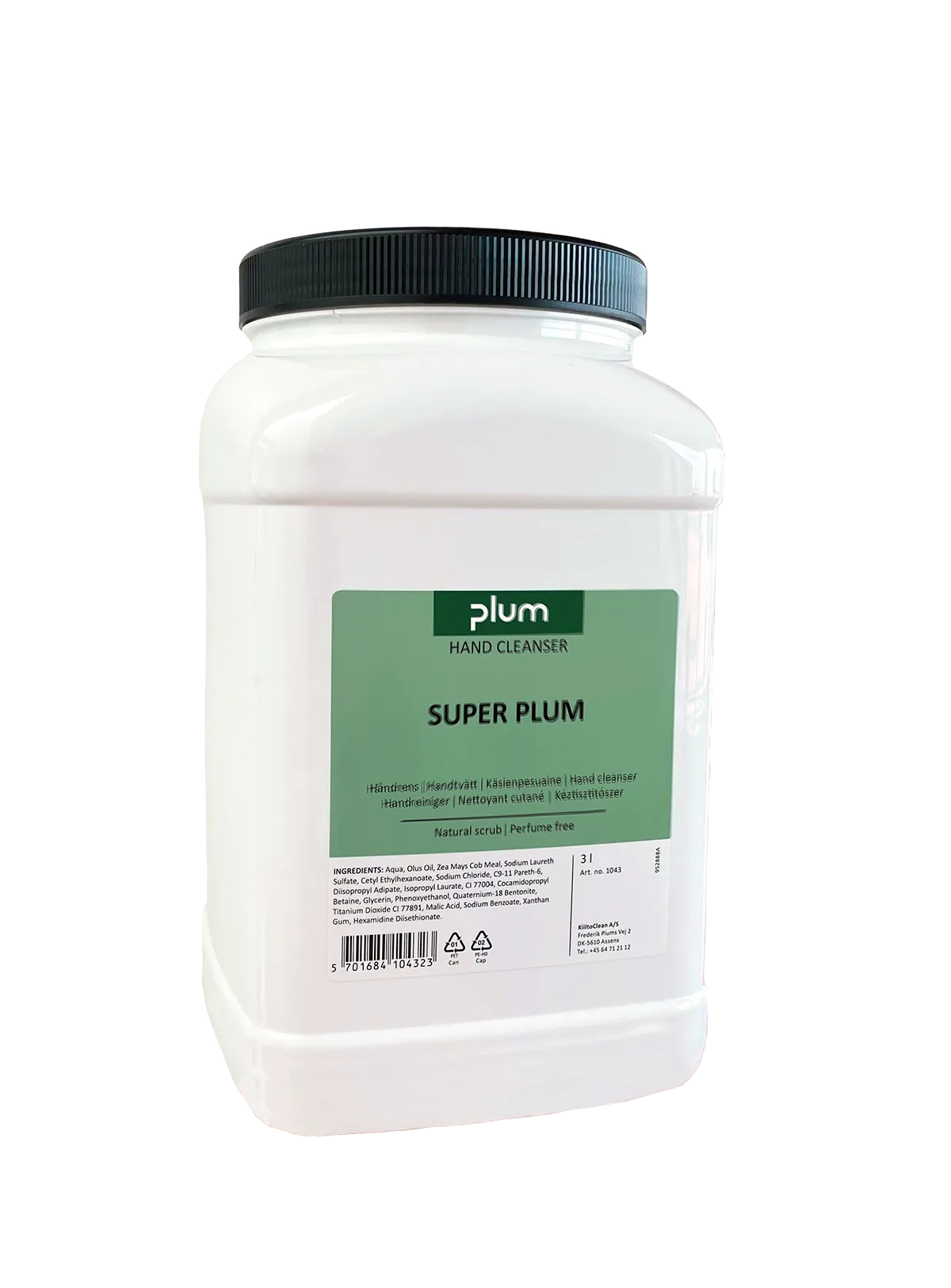 Håndrens Plum Super, 3 l plastboks