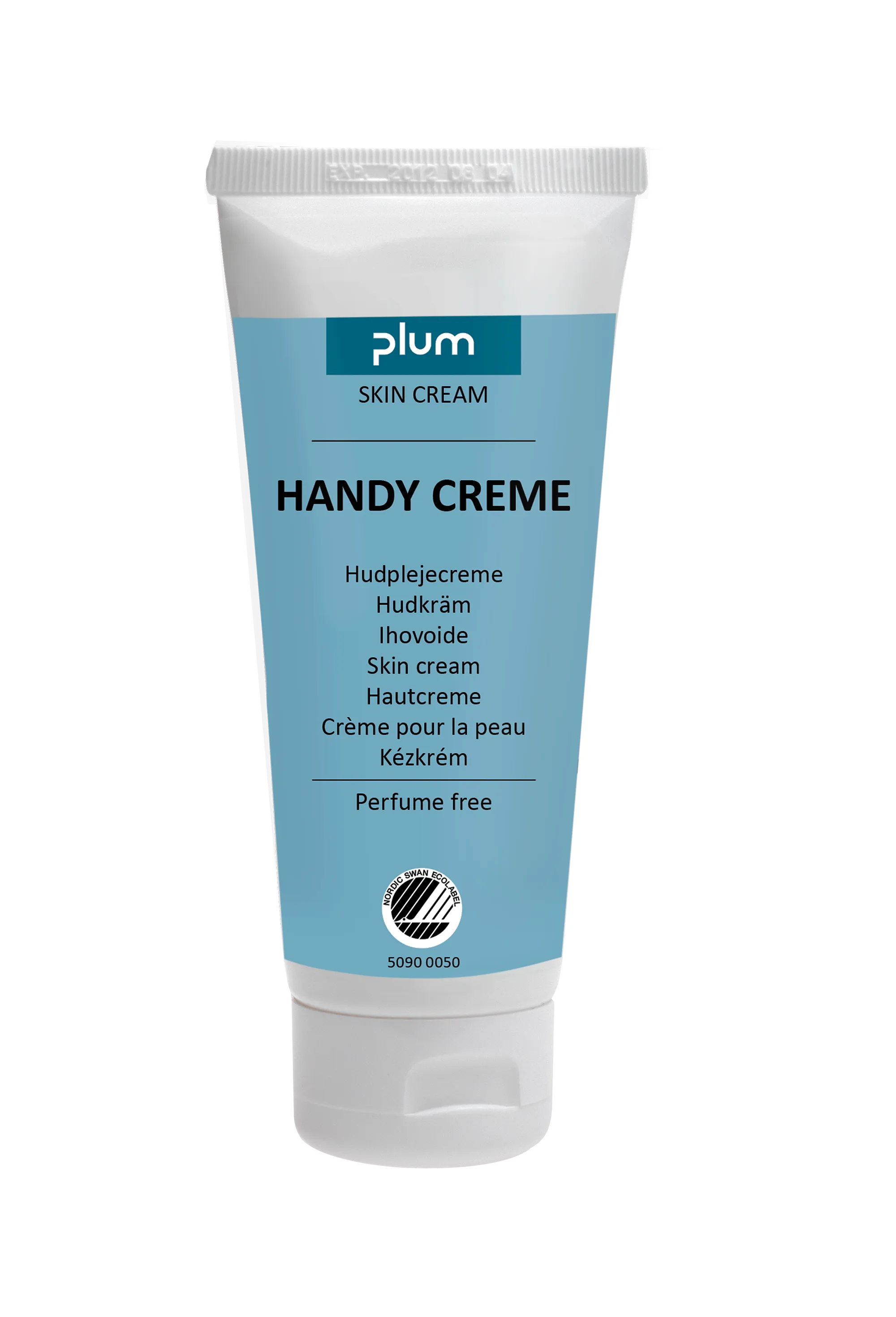 Hudpleie Plum Håndkrem, 100 ml tube, til bruk etter arbeid.