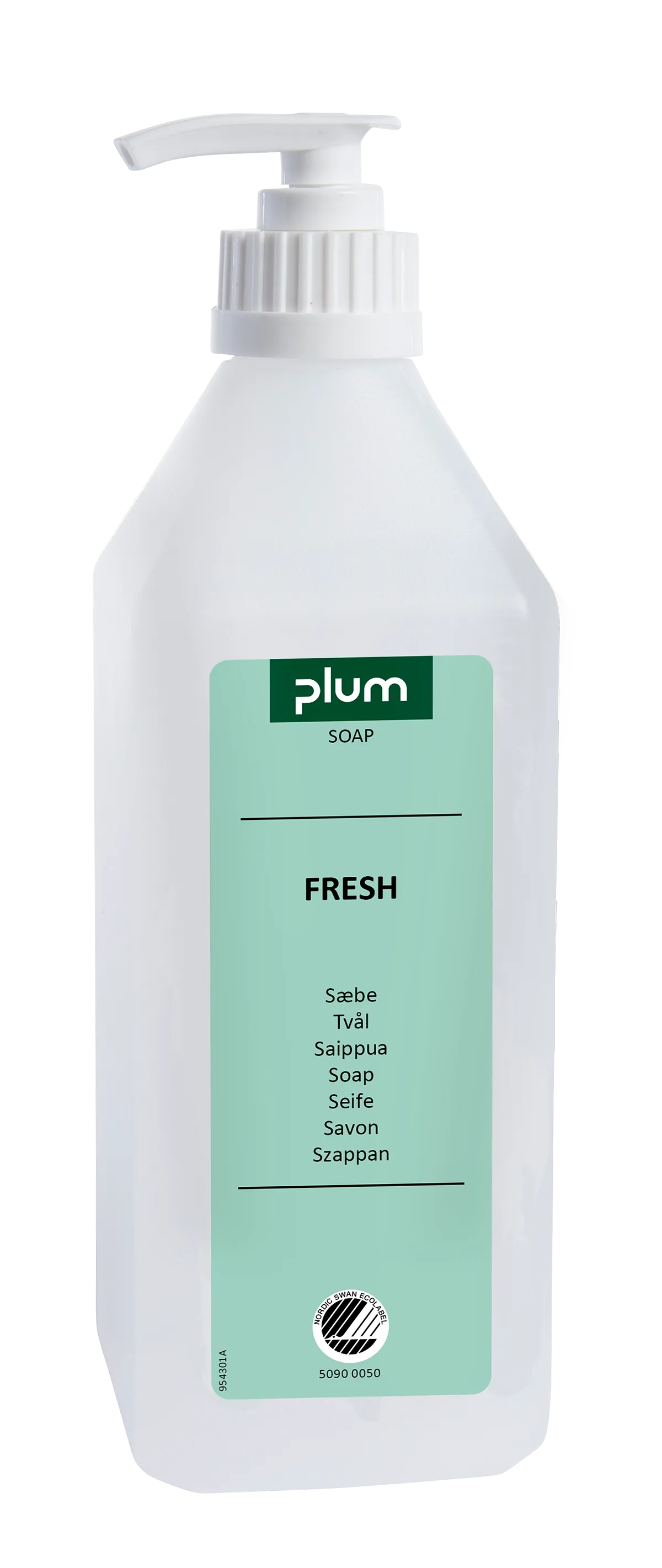 Såpe Plum Fresh, 600 ml pumpeflaske