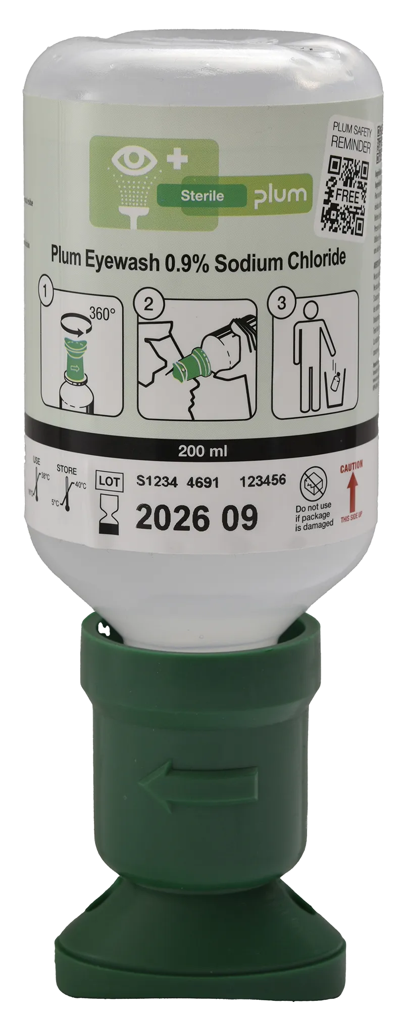 Øyenskyller Plum, 200 ml flaske