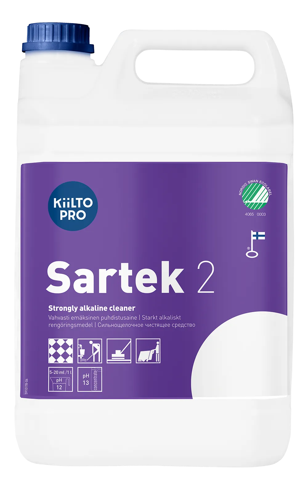 Grunnrens KiiltoPro Sartek 2, 5 l dunk