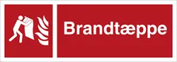 SKILT - Brannpledd, Plast, 140x420mm
