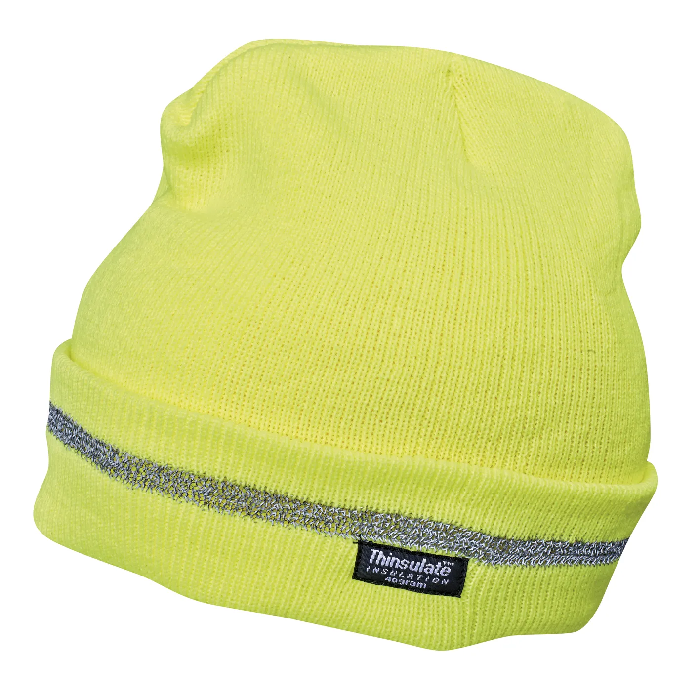 Lue TURIA strikket one-size, hi-viz gul