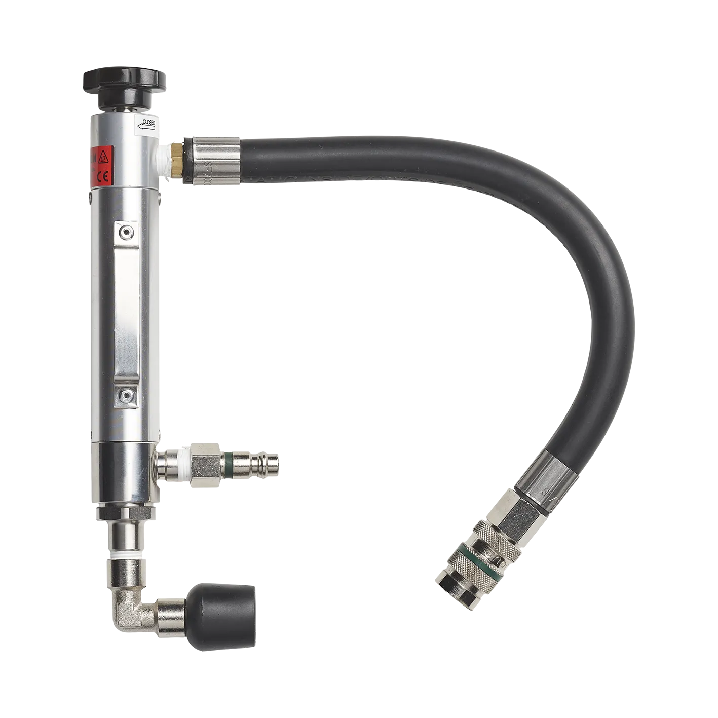 Luftvarmer Vortex Tenotec, inkl. 30 cm slange