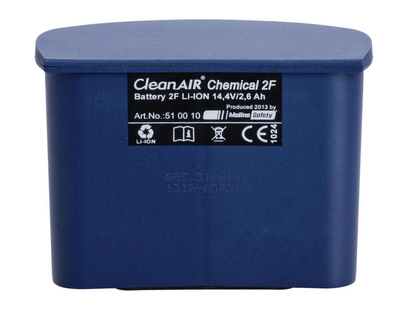 Batteri standard kjemisk 2F, CleanAir Li-Ion 14,4V 2,6 Ah
