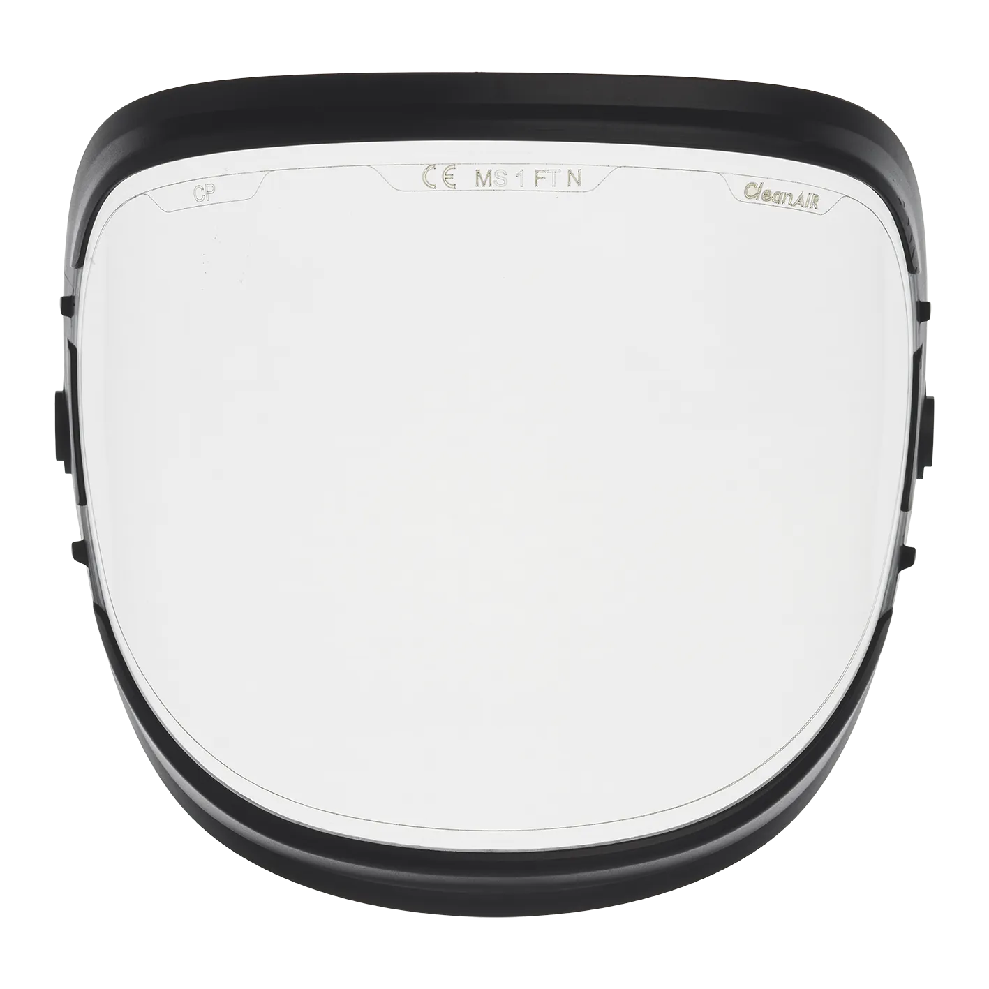 Visir CR1 PC, klar inkl. ramme CleanAir, til Unimask, Omnira