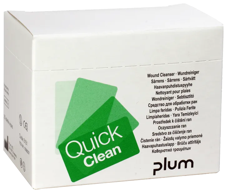QuickClean sårrensingsservietter 20 stk