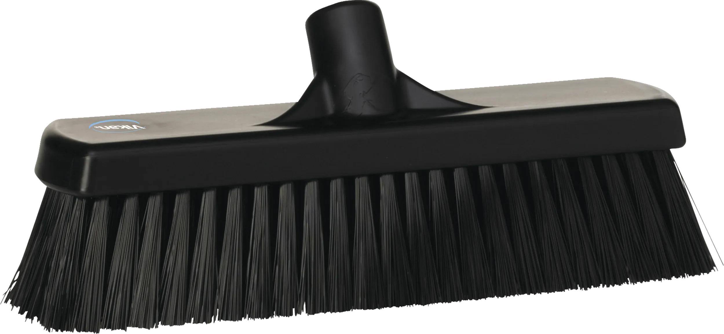 Gulvkost 7068, 300 mm, medium, sort
