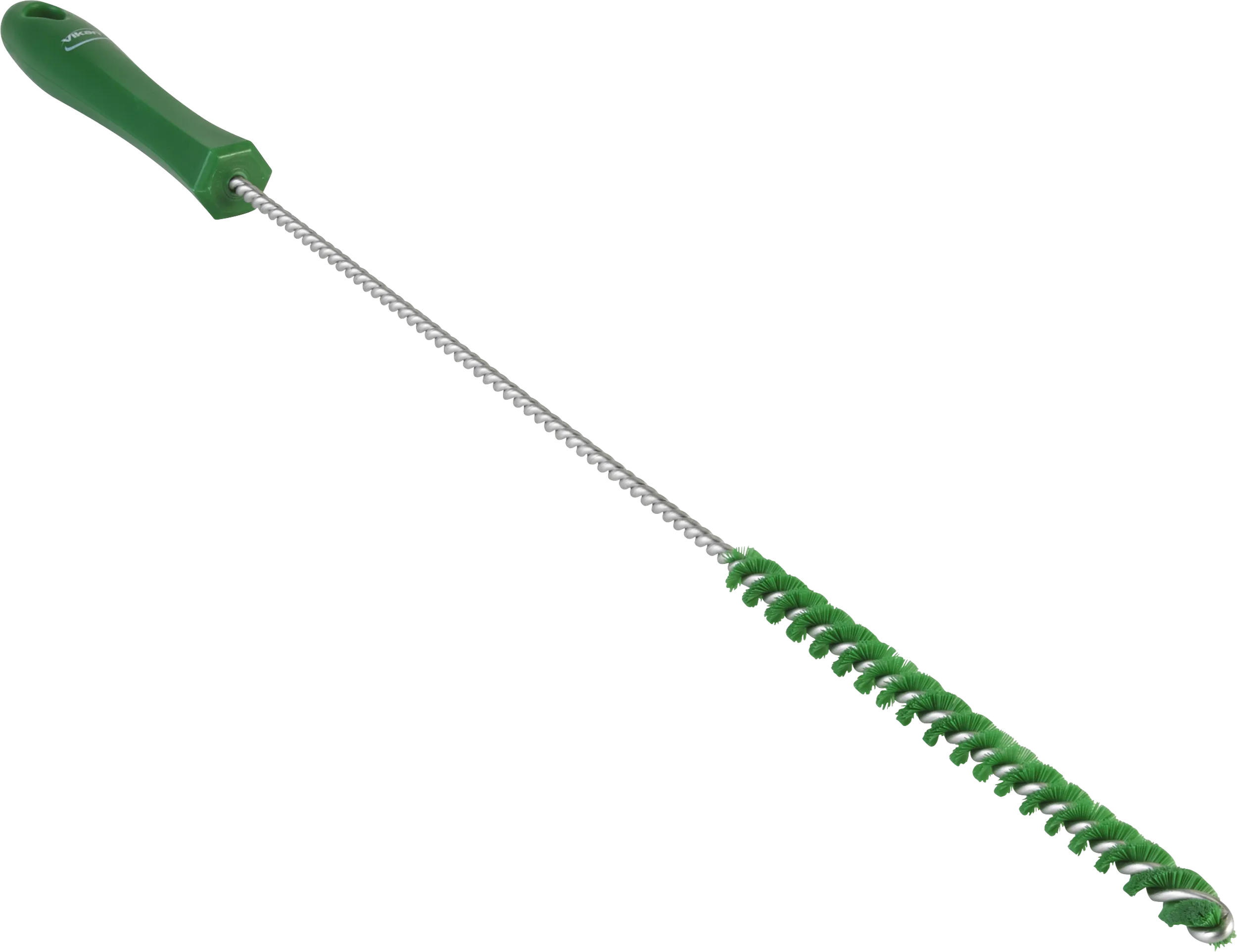 Rørbørste 5375, ø10×500 mm, stiv, grønn