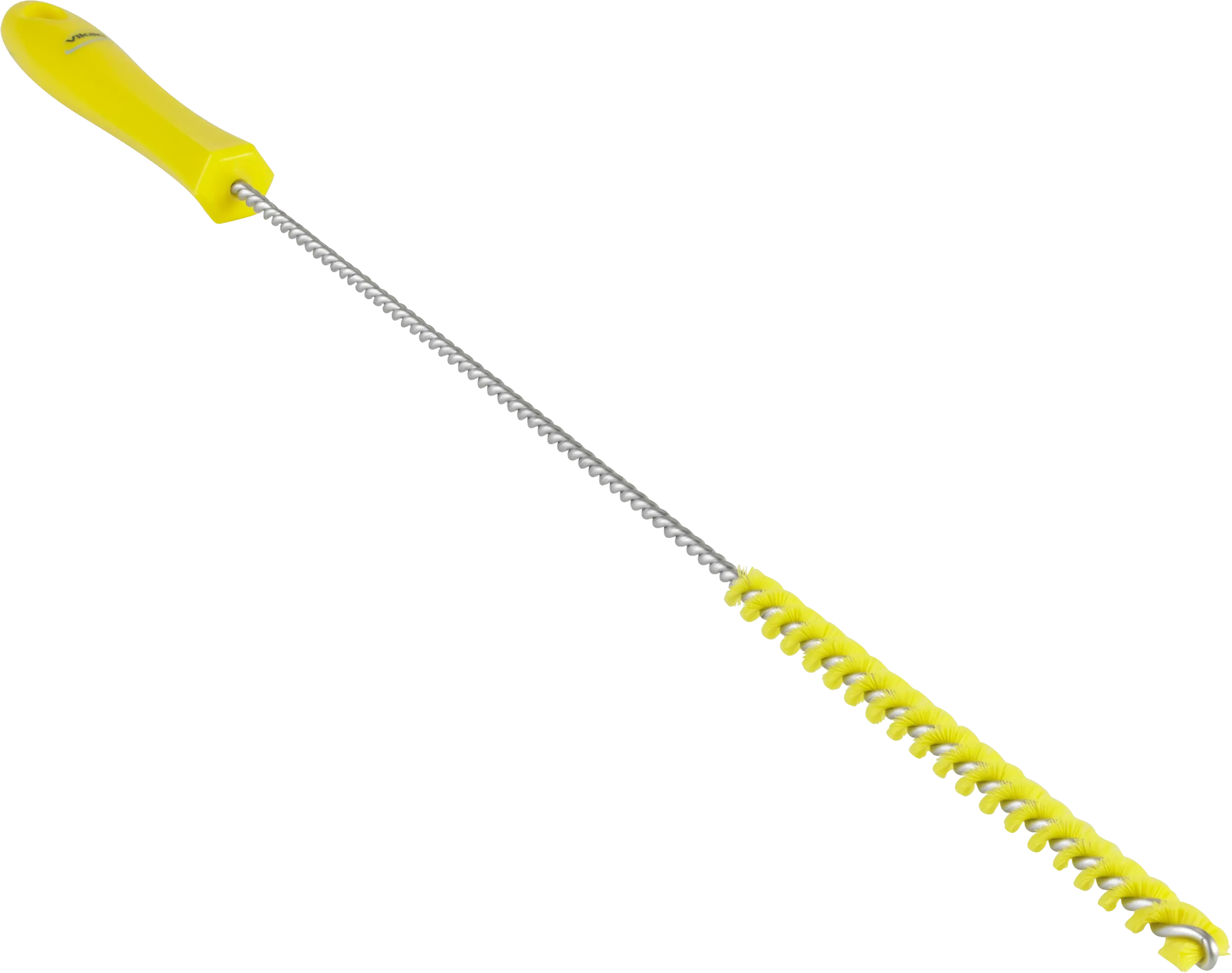 Rørbørste 5375, ø10×500 mm, stiv, gul