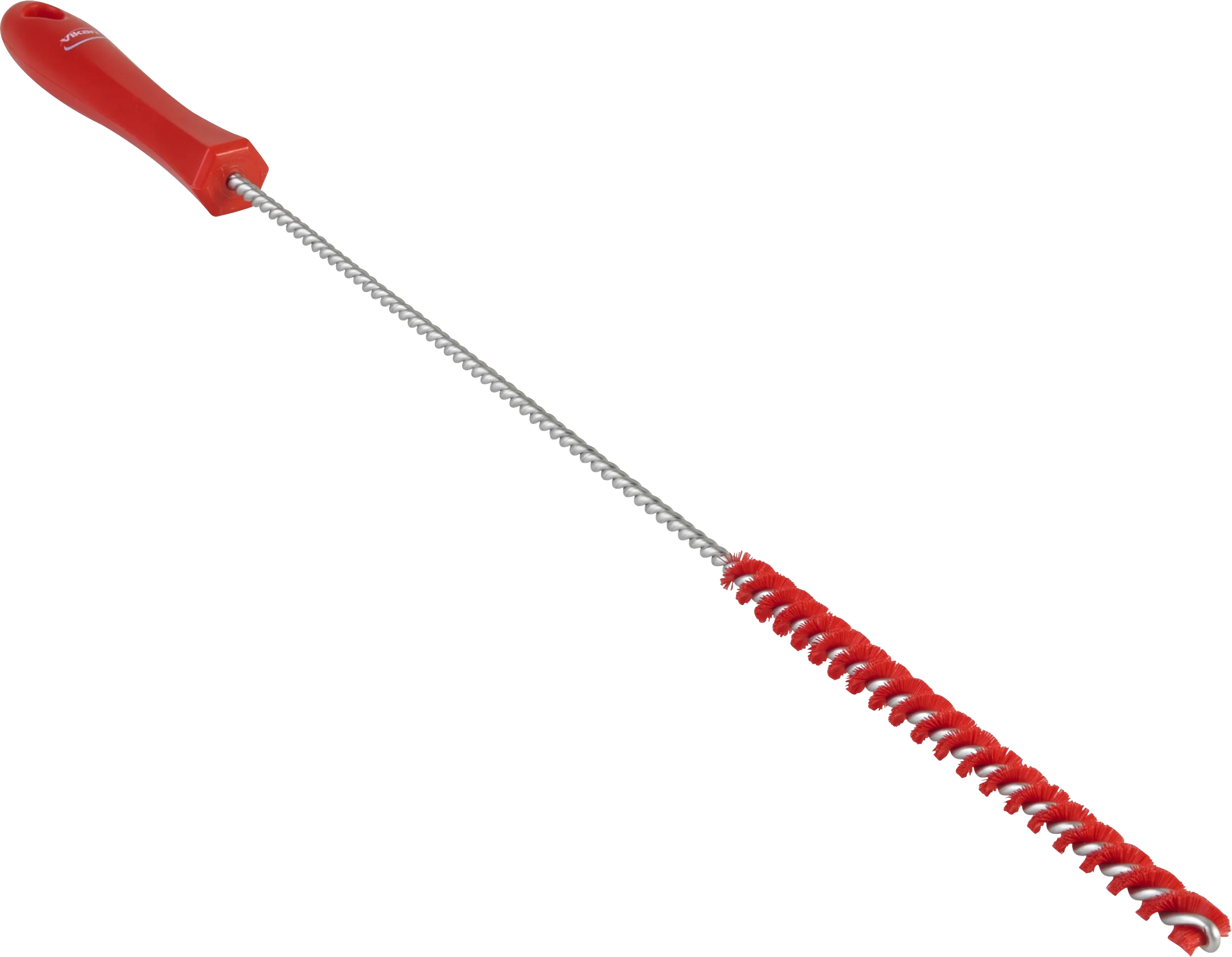 Rørbørste 5375, Ø10×500 mm, stiv, rød