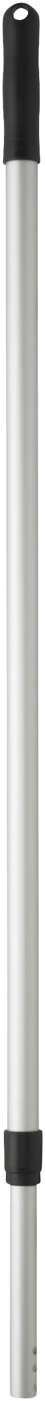 Teleskopskaft m/klikk, ø26×990-1830 mm, alu/sort