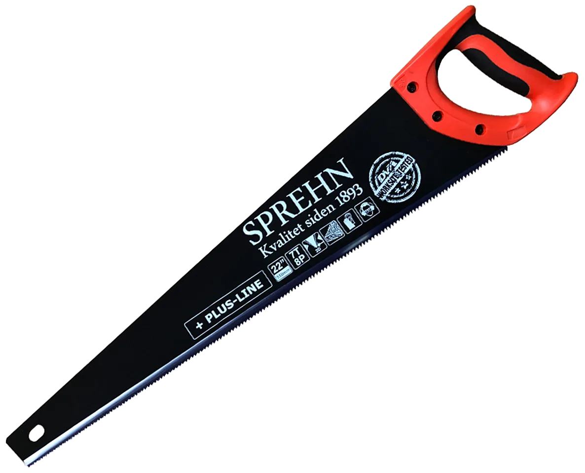 Sprehn håndsag Plus-line PTFE-belagt 550mm 7/8td